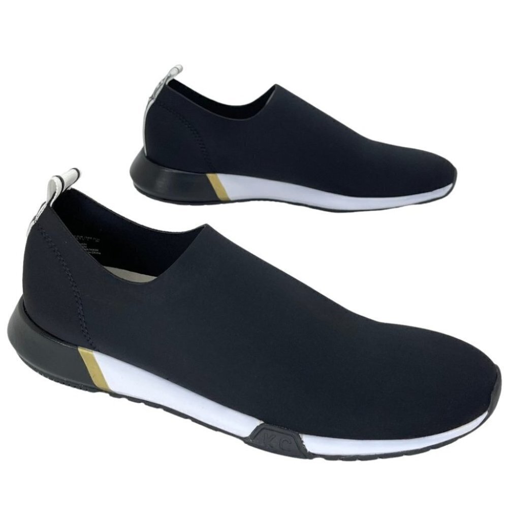 Kenneth Cole Santell Black Neoprene Slip On Sneakers Size 9.5M - Picture 12 of 12